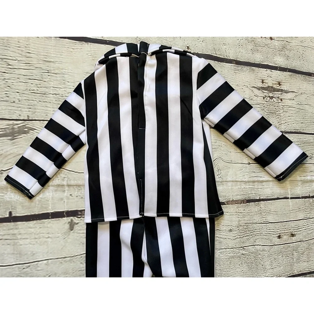 Beetlejuice Infant Striped Jumpsuit